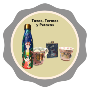 Tazas, termos y petacas
