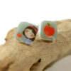 Pendientes Blancanieves Pequeños - Imagen 2
