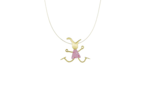 Collar Anuka Loquita Rosa
